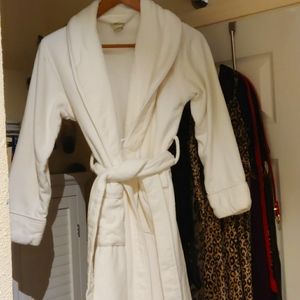 Luxurious Plush White Bathrobe